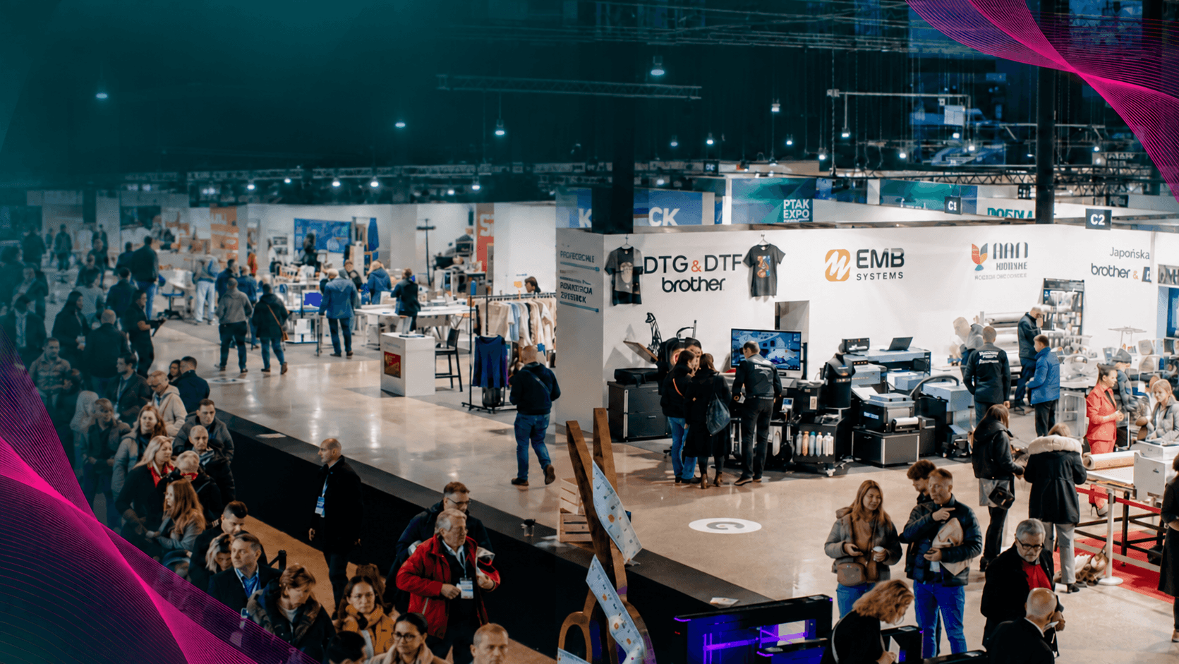 Ausstellungshalle der Fast Textile in Ptak Expo Łódź